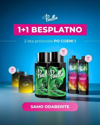 🎉 Najmirisnije darivanje ovog ljeta je tu! 🌞 Kako to funkcionira? 👉 Kupite 2 ista proizvoda, a platite samo 1! Drugi komad...